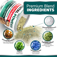 YUMA'S Advanced Dog Dental Powder USA-made facility seal signals quality