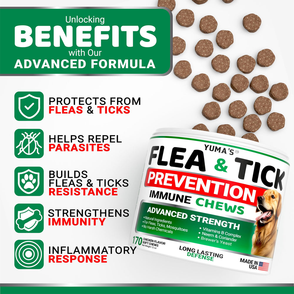 YUMA'S chicken-flavored chew serving demonstrates easy daily administration