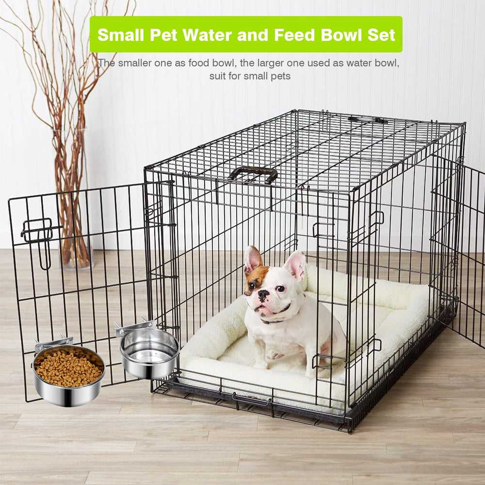 Yummy Sam anti-spill bowl-holder-secure-mount reduces crate mess.