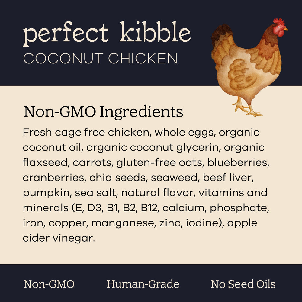 Yumwoof Perfect Kibble USDA non-GMO ingredients emphasize clean sourcing.