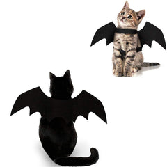 Yunfan bat wings pet costume with adjustable strap for a secure fit during dress-up