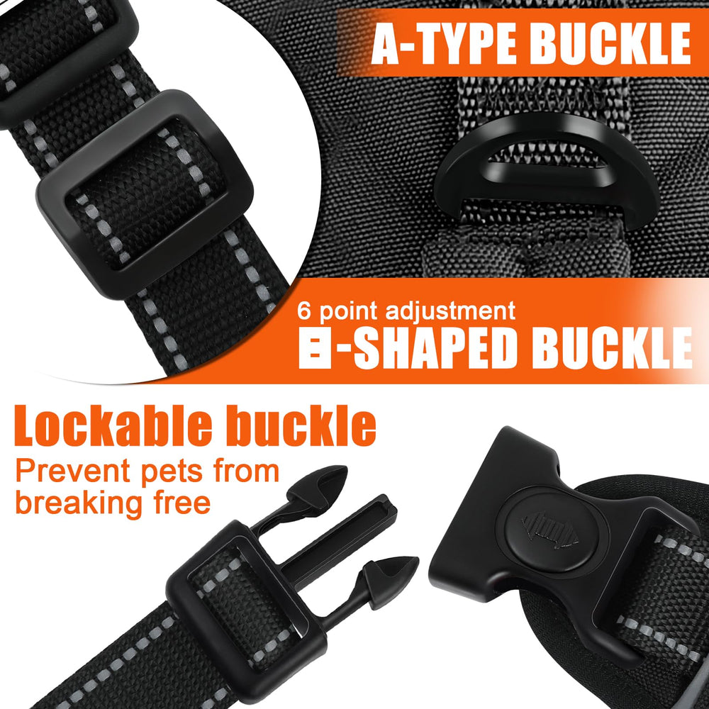 Yungaspy dog leash with comfortable grip for controlled walks