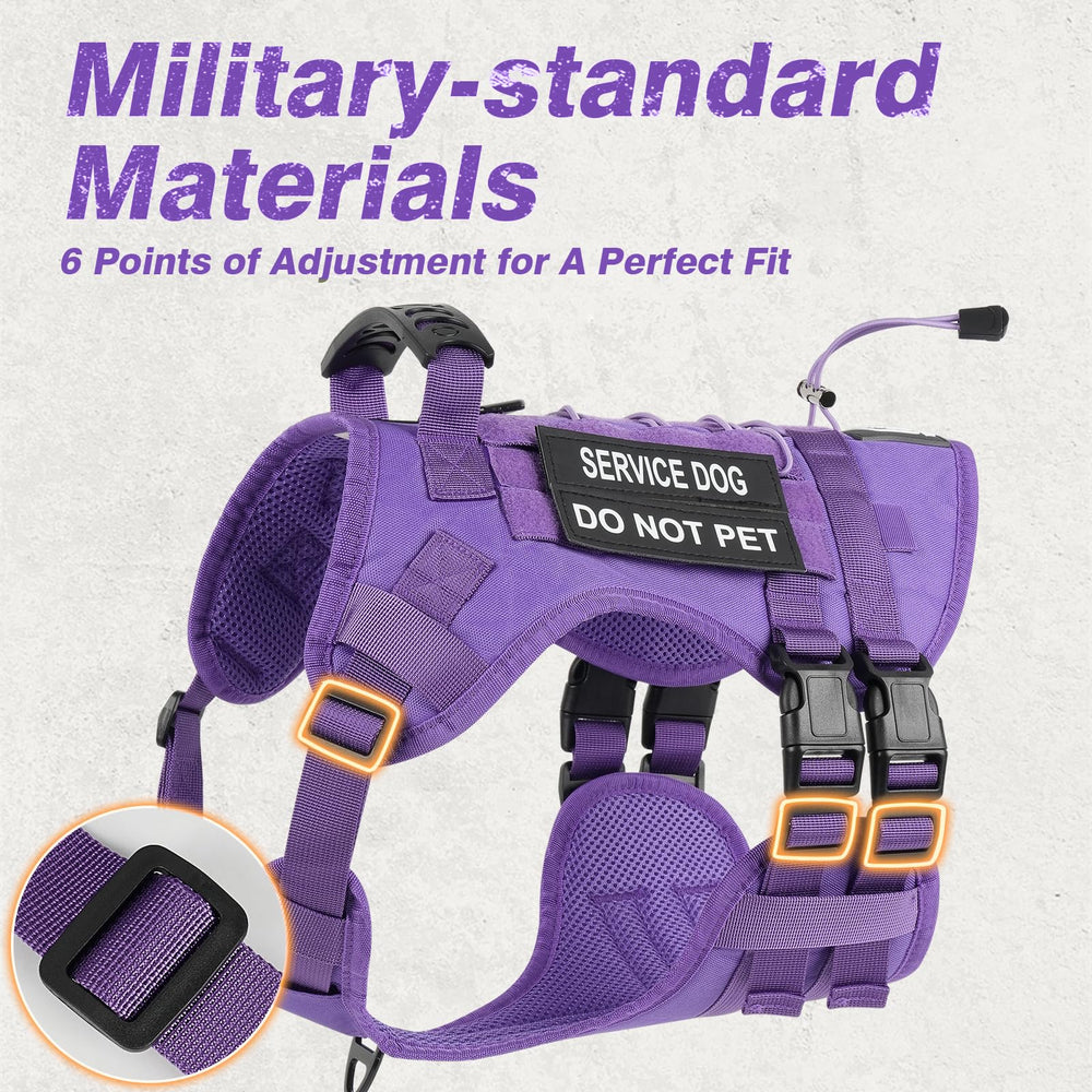 Yungaspy No Pull Tactical Harness breathable inner mesh for comfort on hikes