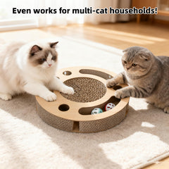 YUNIQUE non-toxic materials ensure safe play on durable scratching surface.