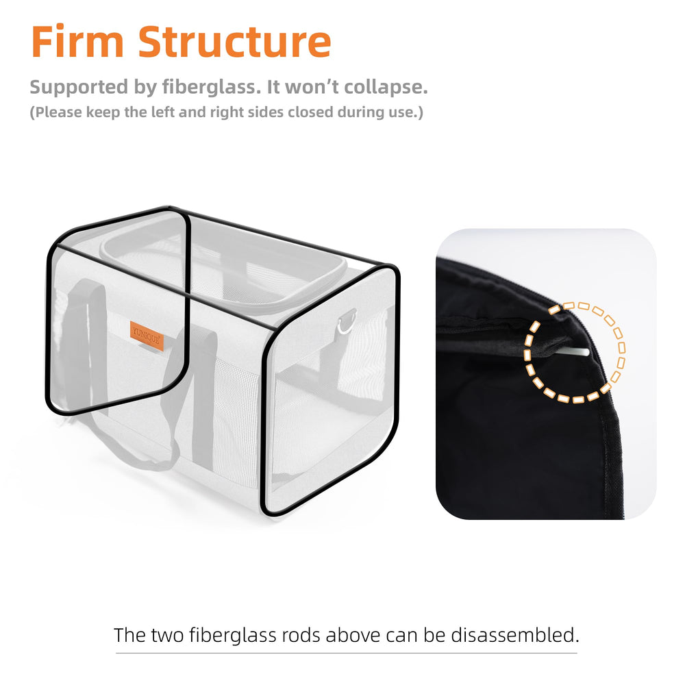 YUNIQUE carrier-lightweight-fabric reduces fatigue during daily outings.