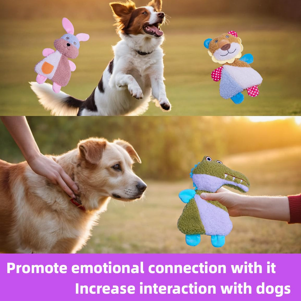 YUNKINGDOM Big 5 Pack Crocodile toy with durable stitching for long lasting play