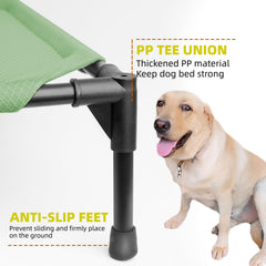 YUNKINGDOM breathable mesh design dog bed promotes airflow for hot-weather comfort