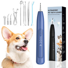 YunLuna dog teeth cleaner with LED light front view for gentle tartar removal