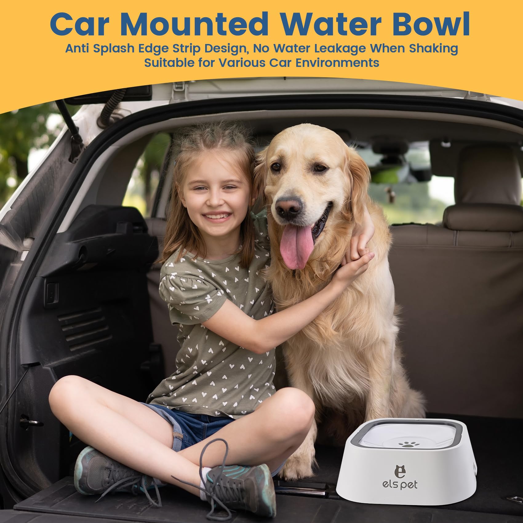 YunoEntona anti-splash no-slip bowl minimizes mess and stays put during use