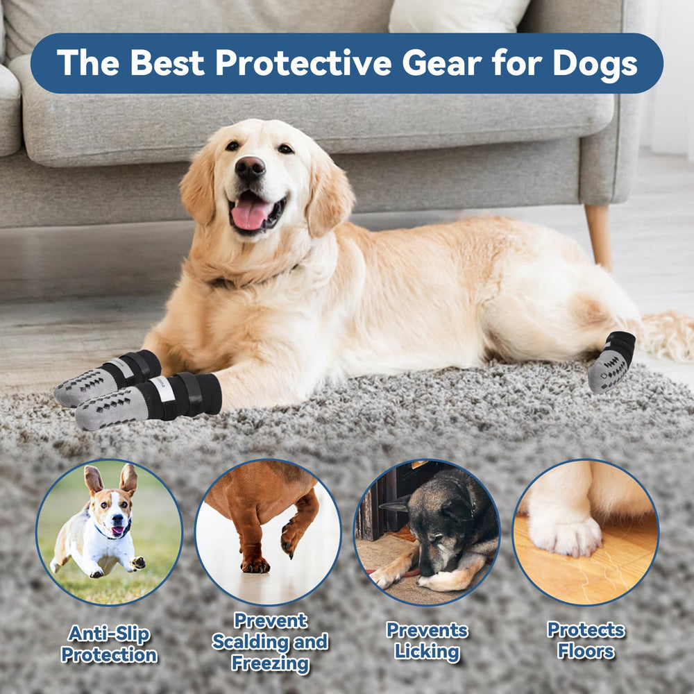 YunoEntona moisture-resistant fabric keeps paws dry during wear.