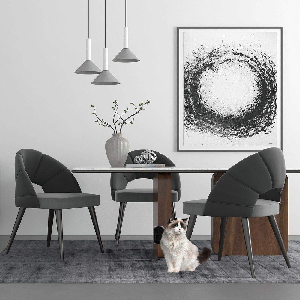 Yuntop wall brush easy-install close-up emphasizes quick setup