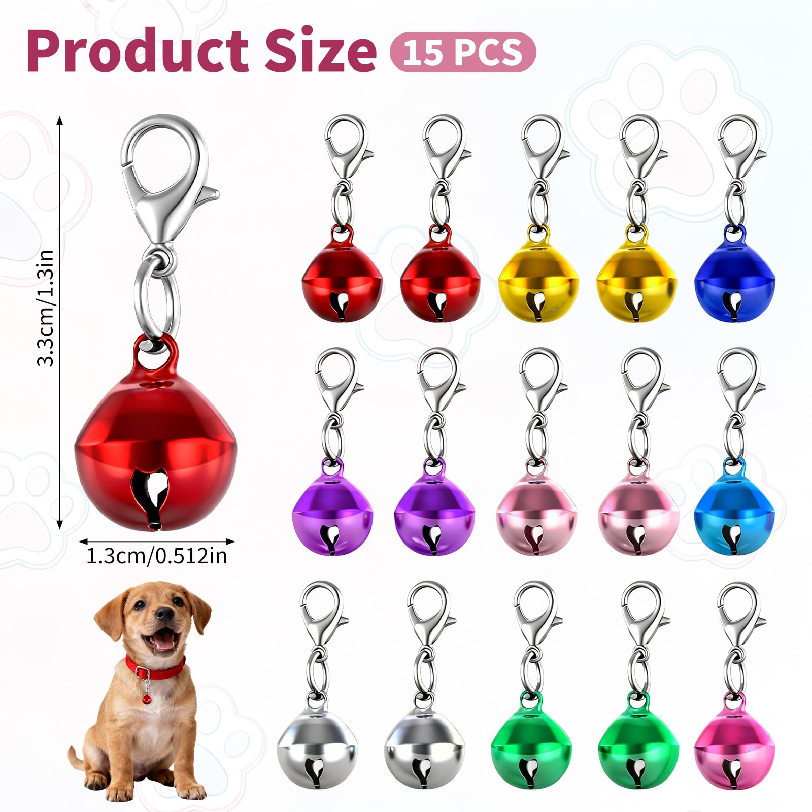 Yuomeaz color-variety bells offer fashionable flair and visual appeal.