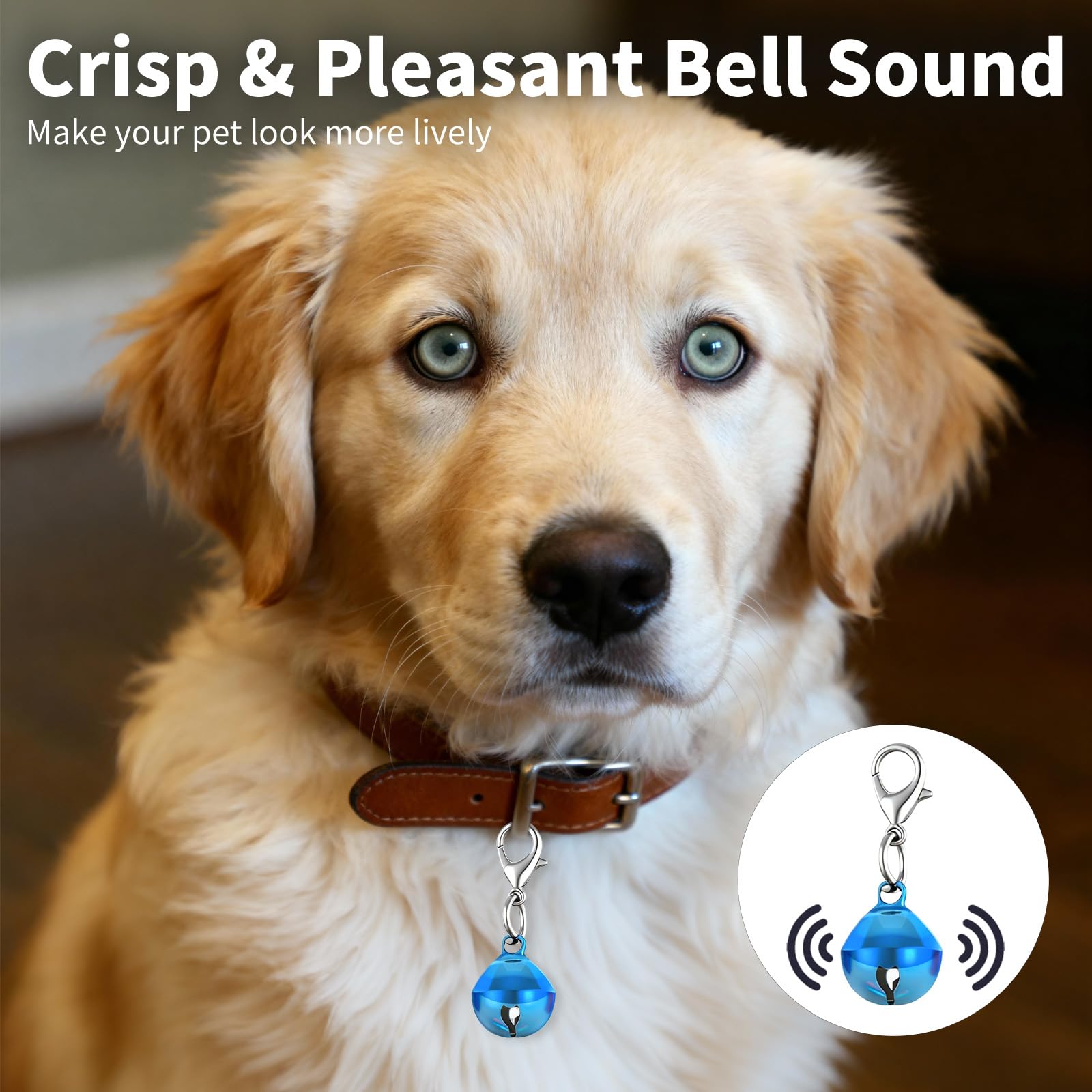 Yuomeaz waterproof and rust-proof bells resist weather and daily wear.