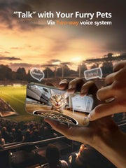 Yuposl automatic cat feeder app control enables remote scheduling from mobile