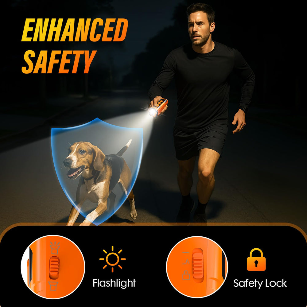 YUYQA dog bark deterrent ultra-compact size fits in hand or pocket
