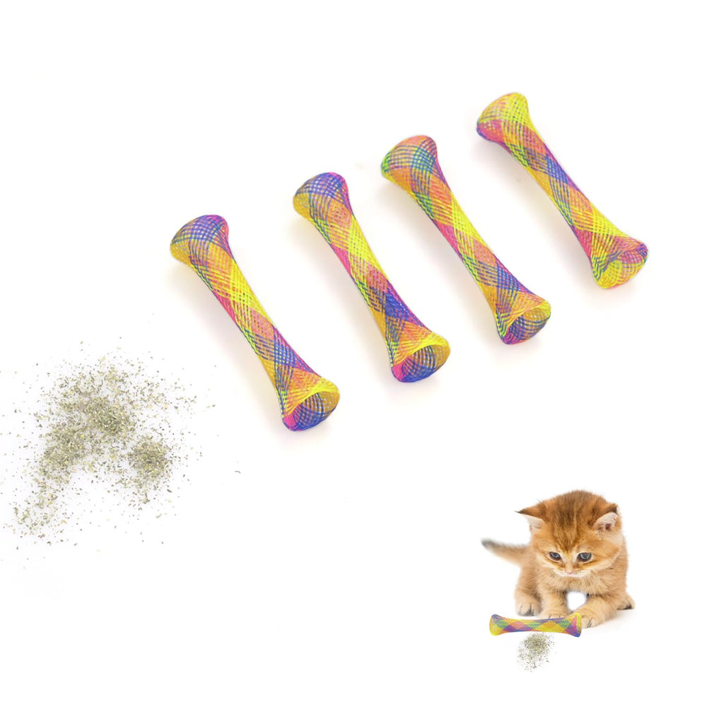 YUYUSO batting-and-chasing-catnip-toy invites cats to bat and chase