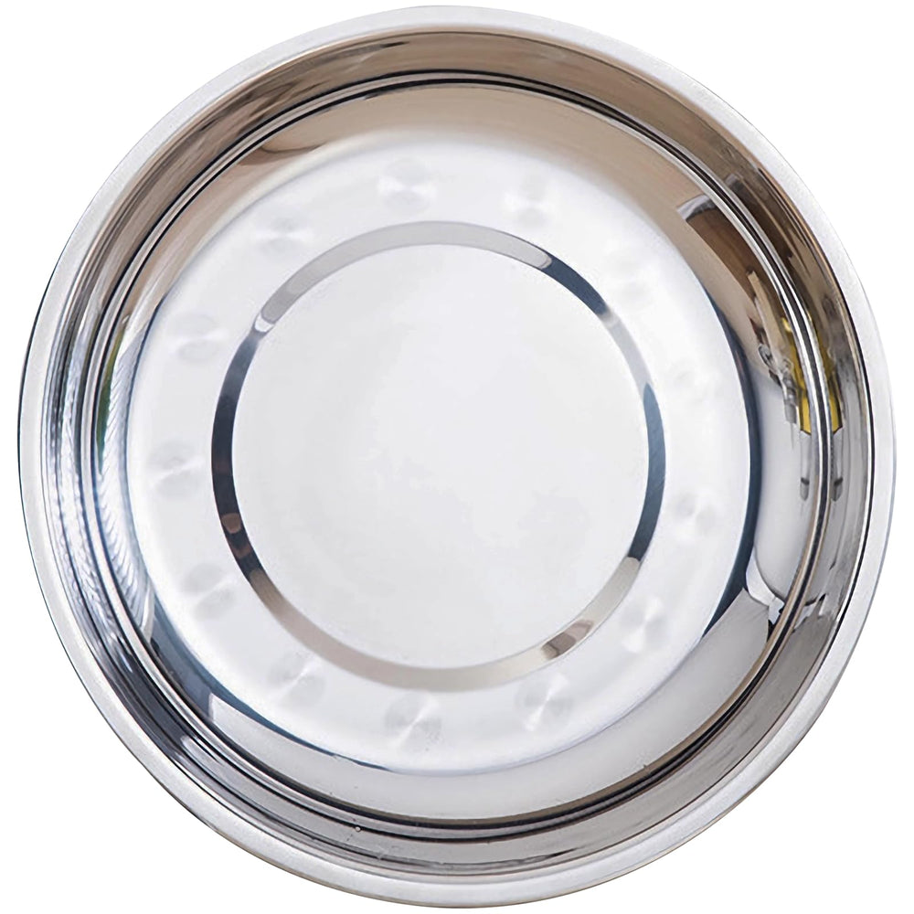 Yuzi 4-pack metal bowls prevent staining and odor buildup with regular use.