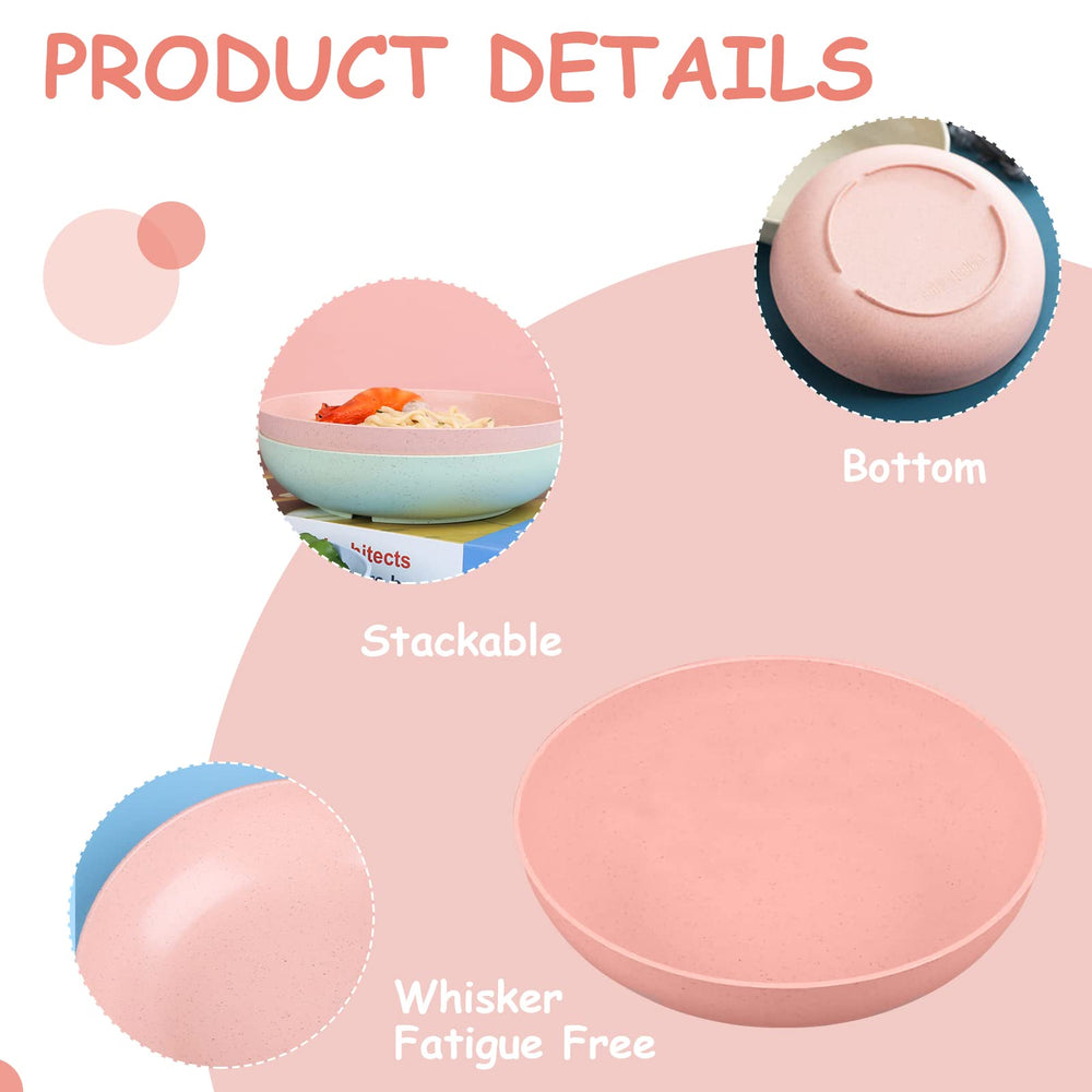 Yuzi versatile pet bowls for dry and wet food, water