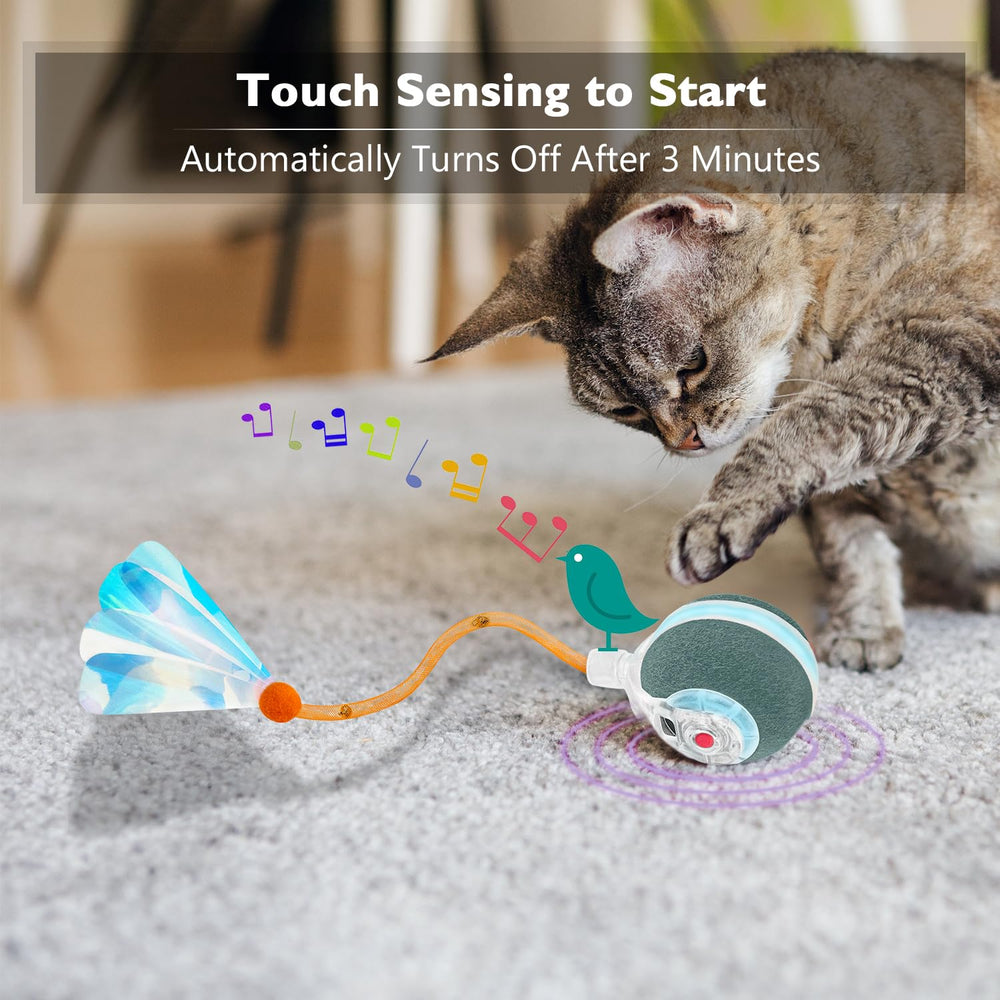 YVE LIFE paw-friendly flocking surface invites tactile exploration by cats.