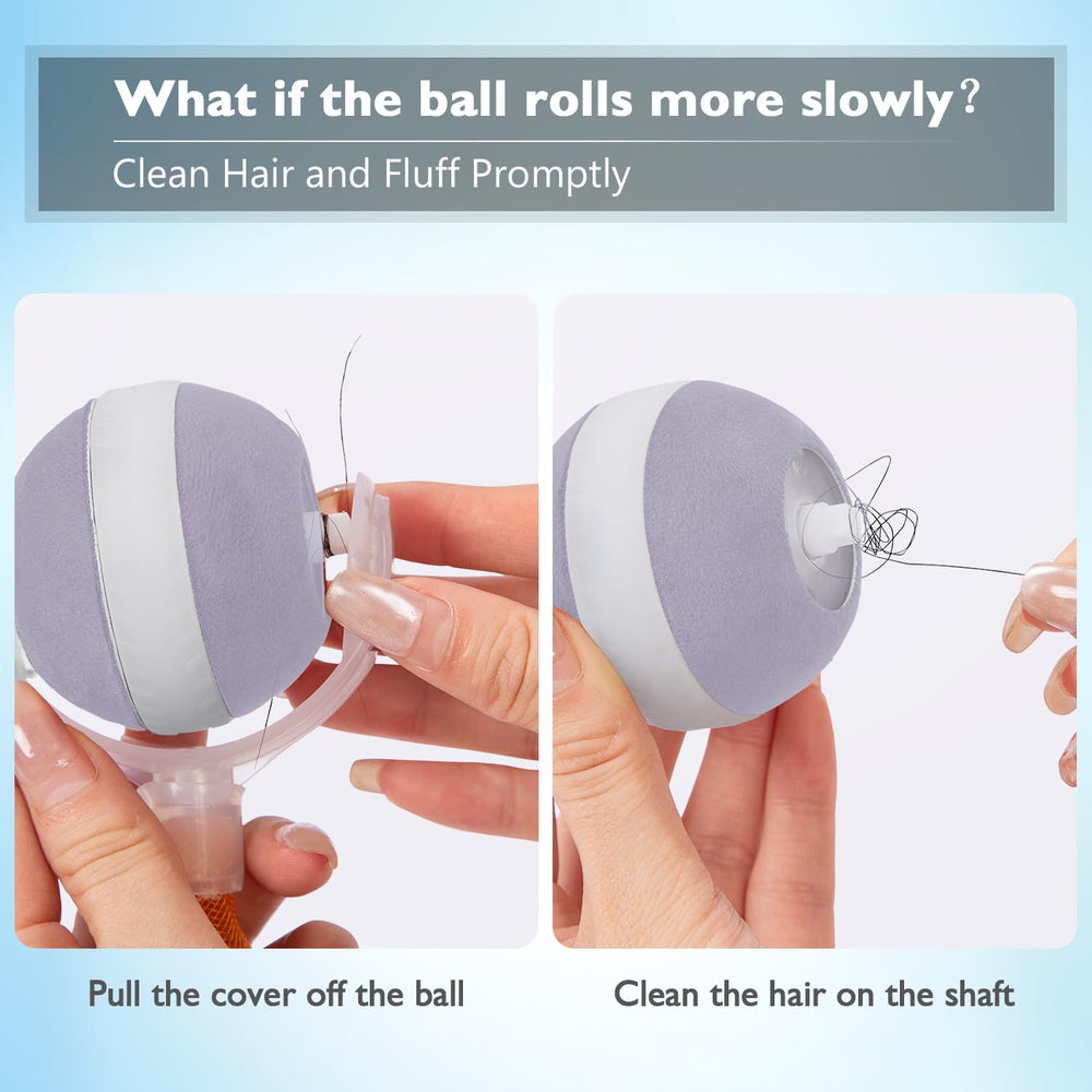 YVE LIFE Ball performs across carpets, rugs, and hardwood floors for versatile indoor play.