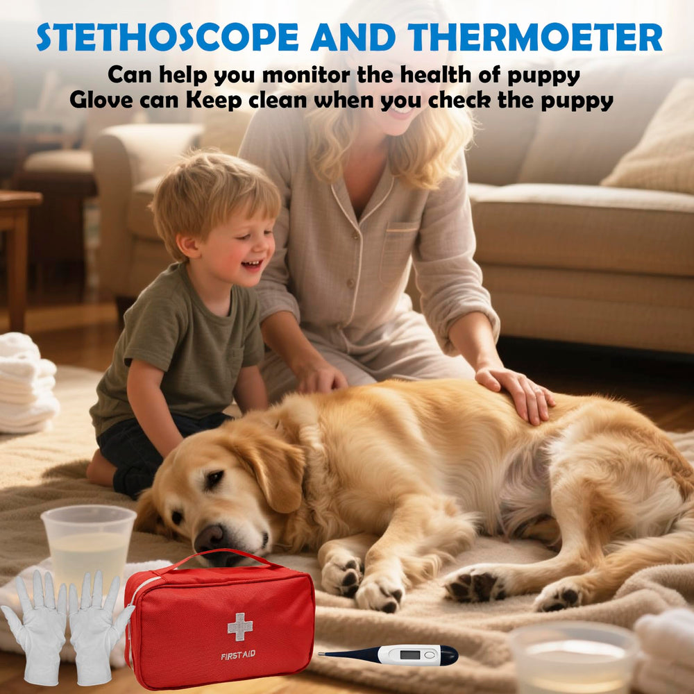 Ywingda whelping kit bottle-brush-funnel for post-delivery cleaning