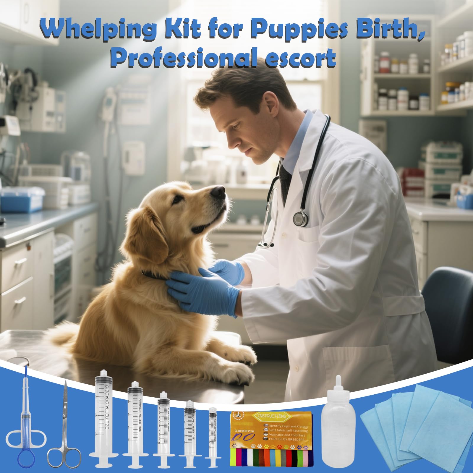 Ywingda whelping kit dog-thermometer accurate temperature checks (batteries not included)