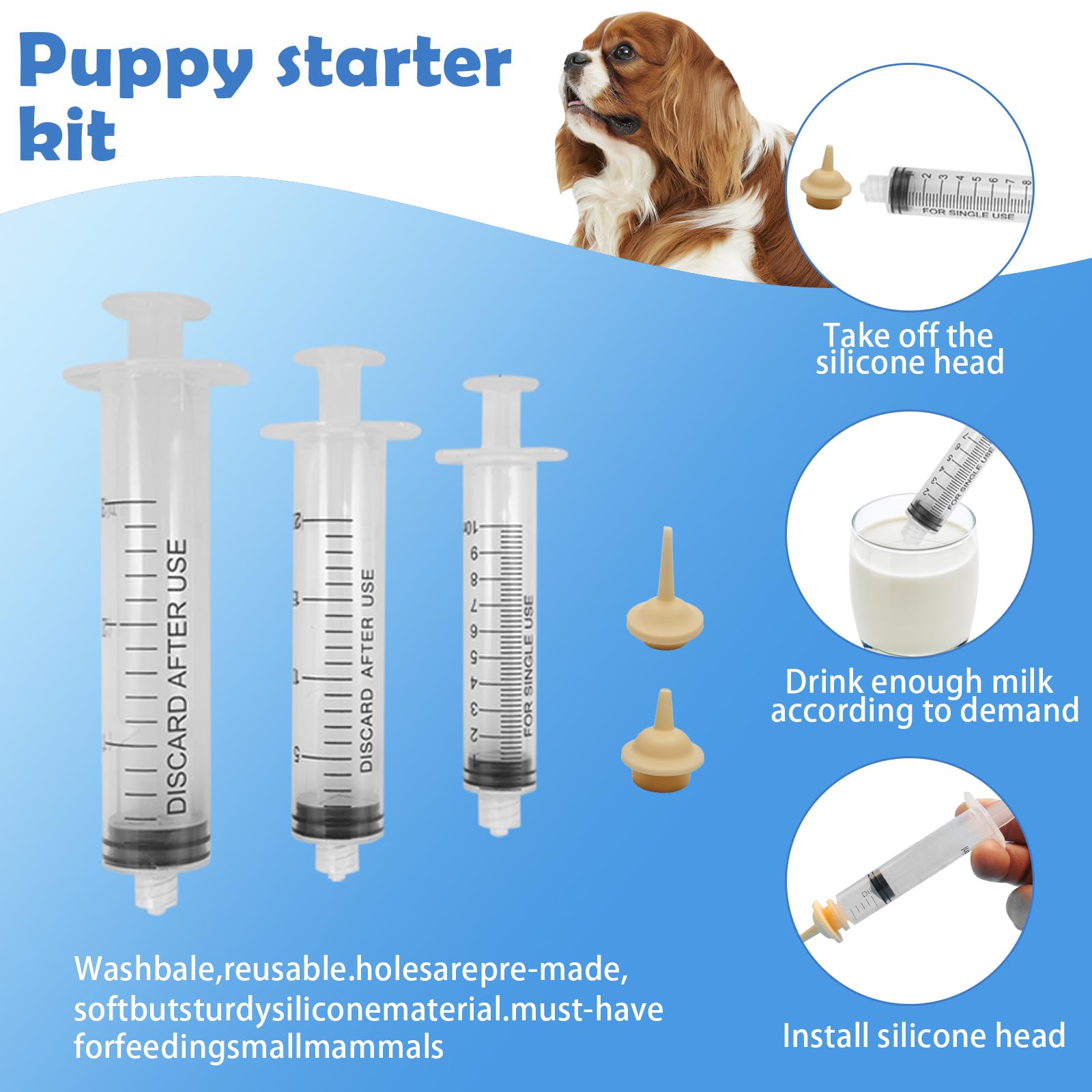 Ywingda whelping kit umbilical-cord-clip compact aid for early care