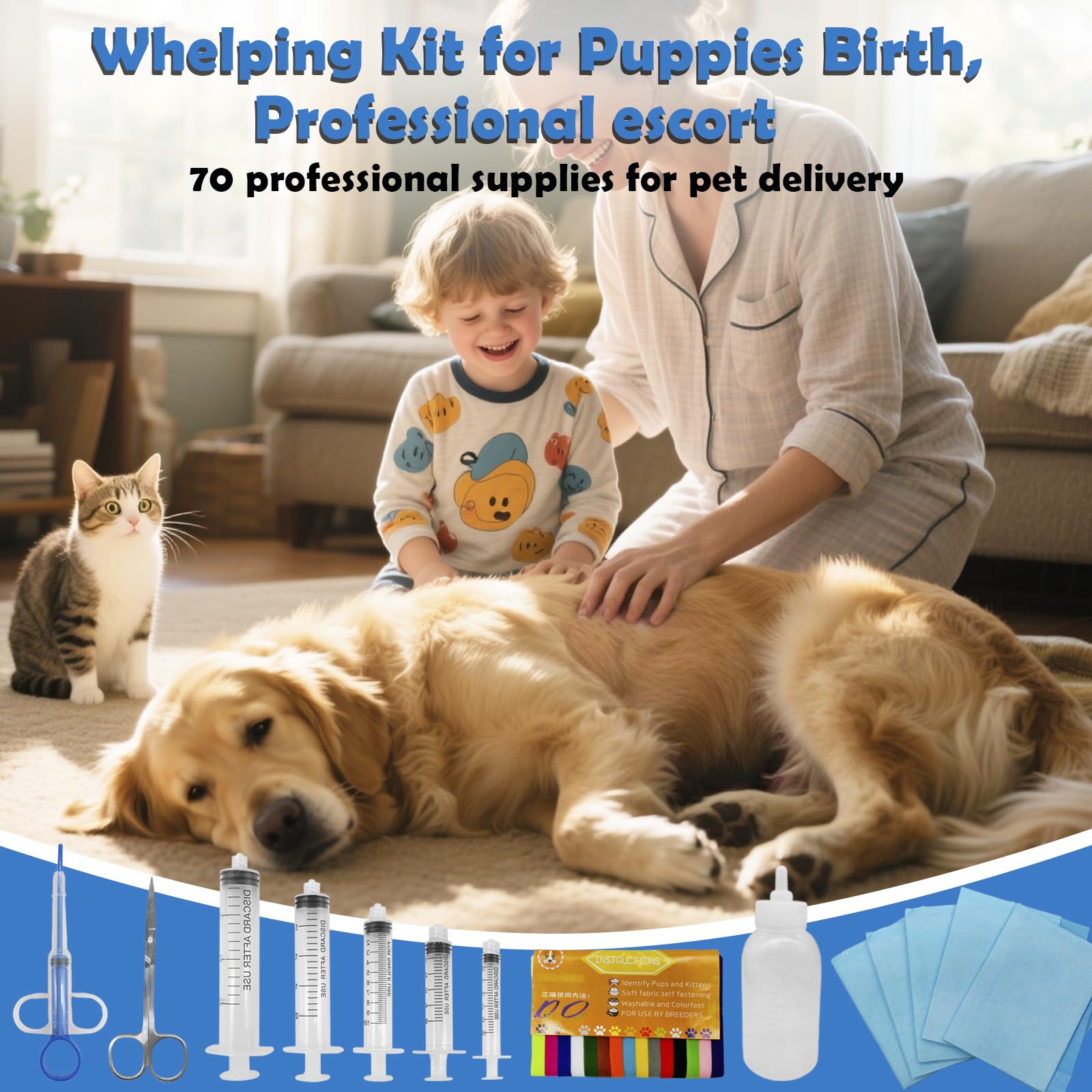 Ywingda whelping kit urine-pads absorbent protection during whelping