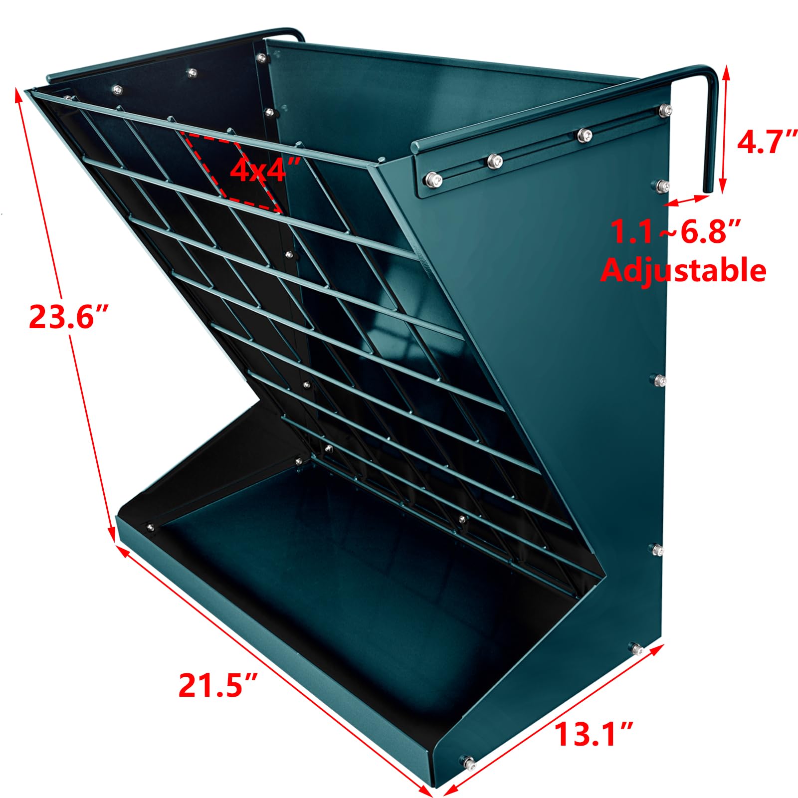 YXJSTO 2in1 hay and grain feeder ready for daily livestock meals