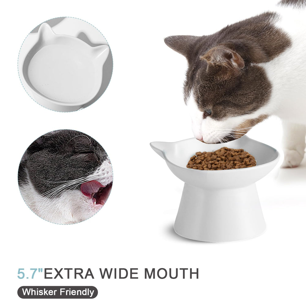YY-Esahomu non-skid bottom elevated bowl stays steady during meals.