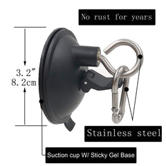 YYST pet leash secured in bath to enable hands-free washing.