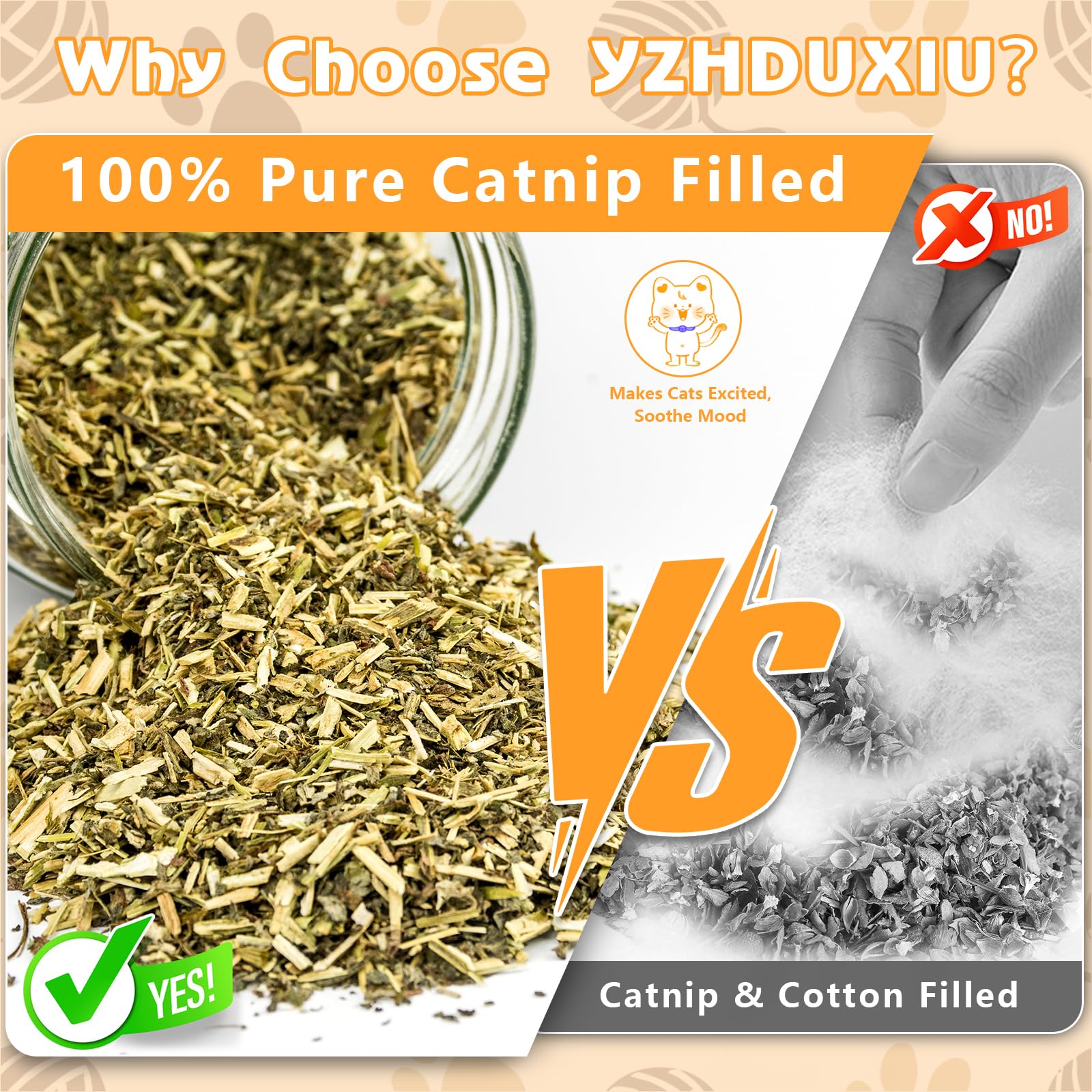 YZHDUXIU cat kicker toy design highlighting elongated shape for kicking fun.