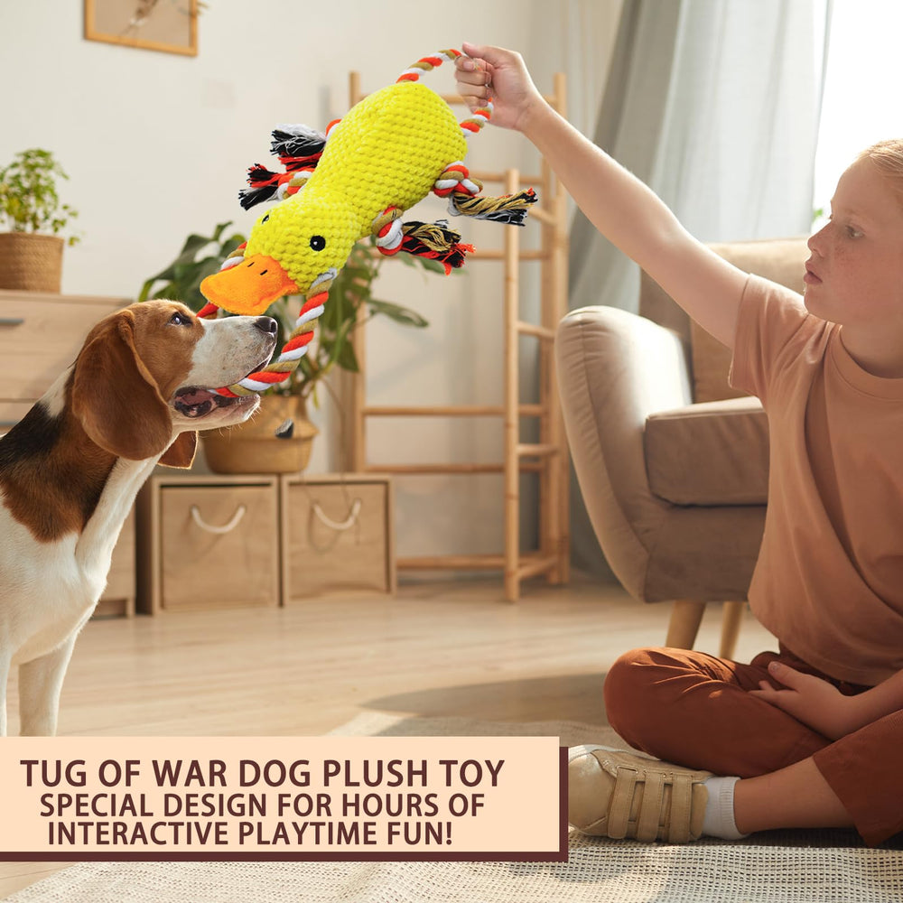YZHDUXIU All-age dog toy adapts from puppies to seniors for versatile fun.