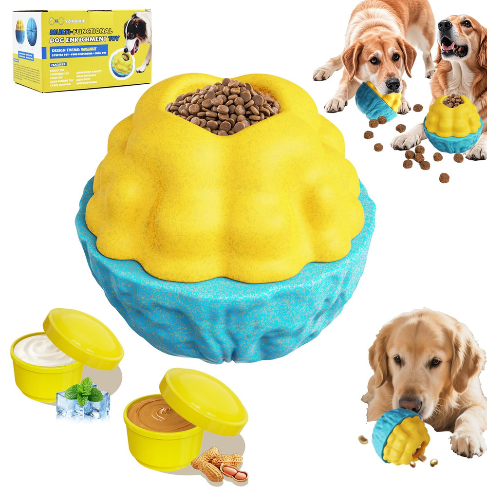 YZHDUXIU boredom-buster dog toy offers multi-sensory stimulation and engagement.