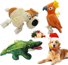 YZHDUXIU dog-squeaky-toys-set: fosters interactive play and bonding