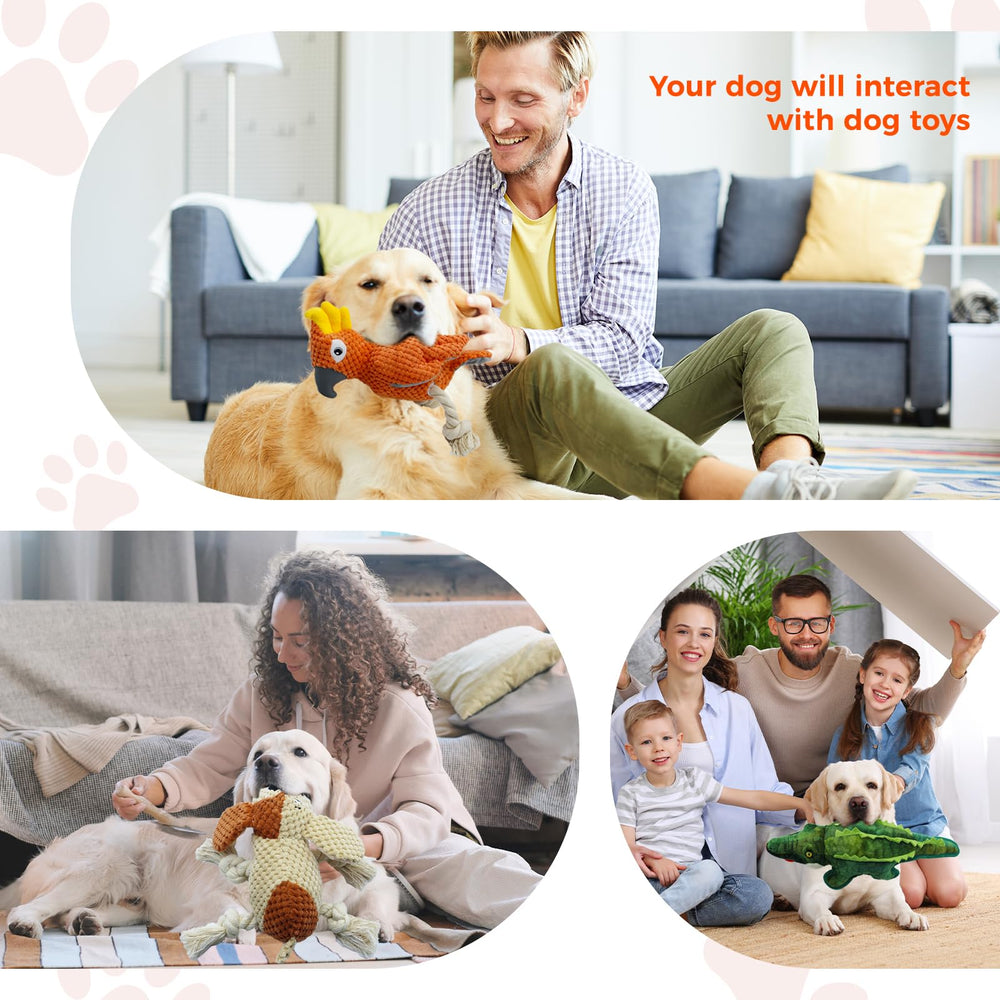 YZHDUXIU interactive-puppy-play-toy: encourages bonding and solo entertainment