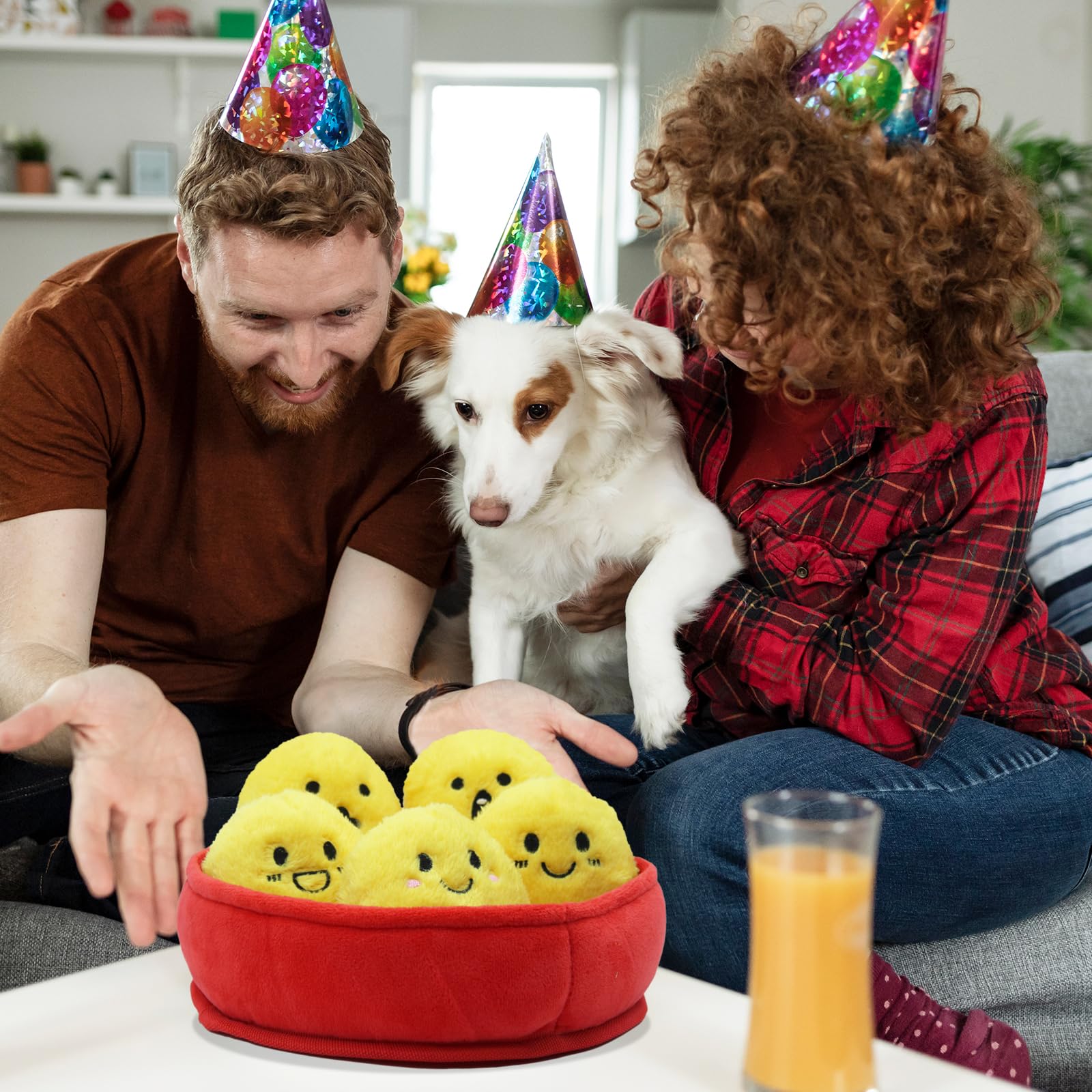 YZHDUXIU packaged dog toy box display ready for gifting