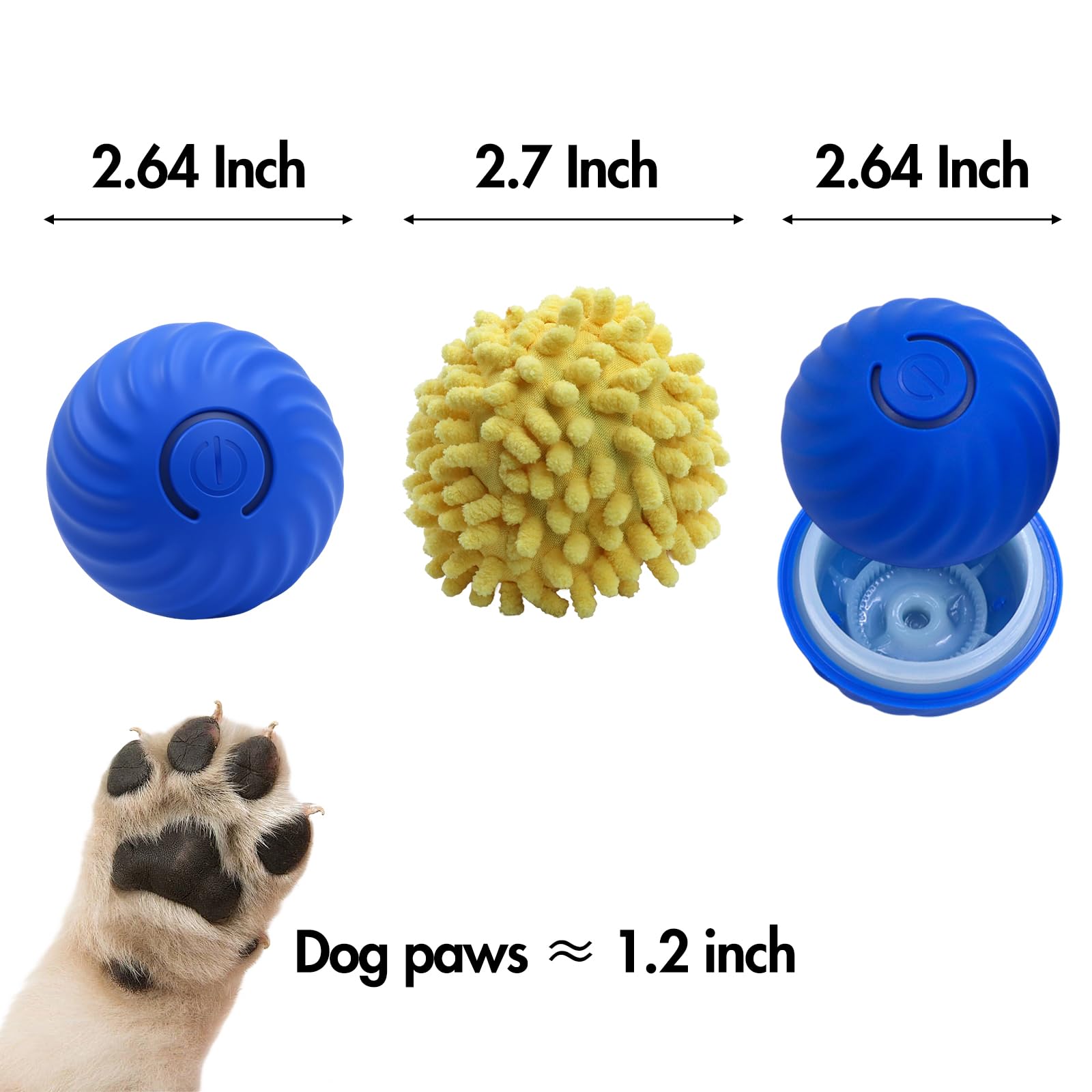 ZABARE dog cat chase ball highlights versatile pet enrichment in multi-pet homes.