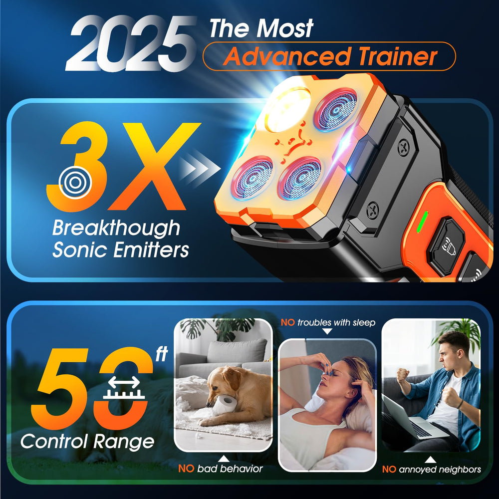 Zahawei bark deterrent indoors in training mode for stress-free house-friendly correction.