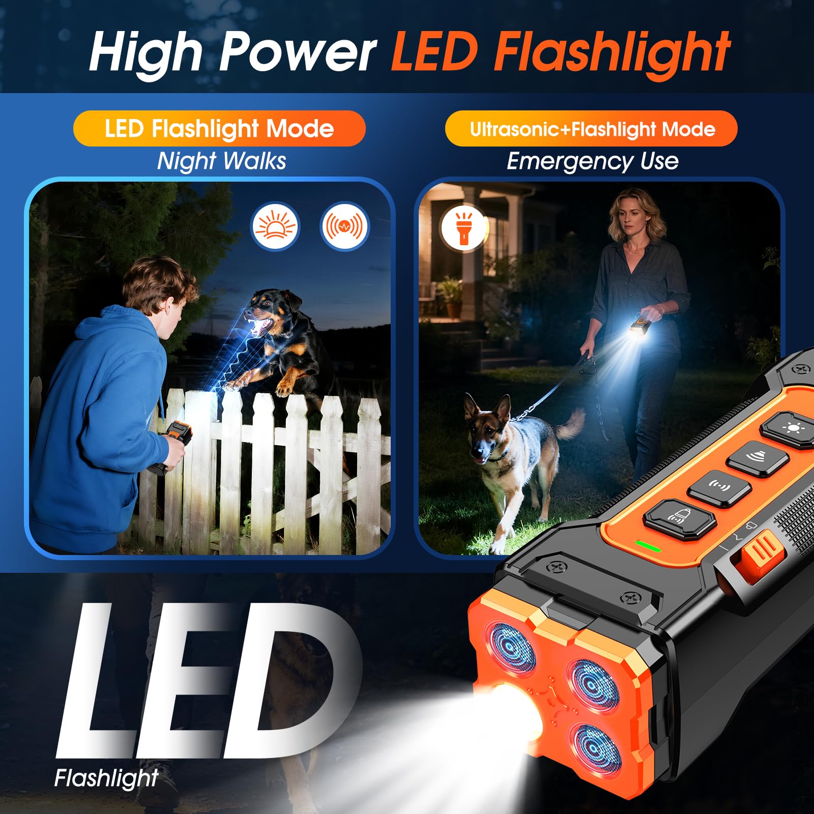 Zahawei bark deterrent protects quiet walks and peaceful home environments.