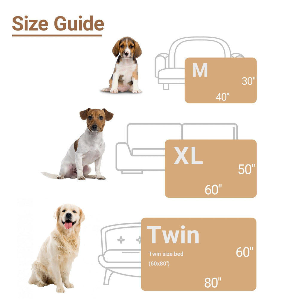 ZAKAPAWS couch-protection blanket serves as a cozy pet bed or throw