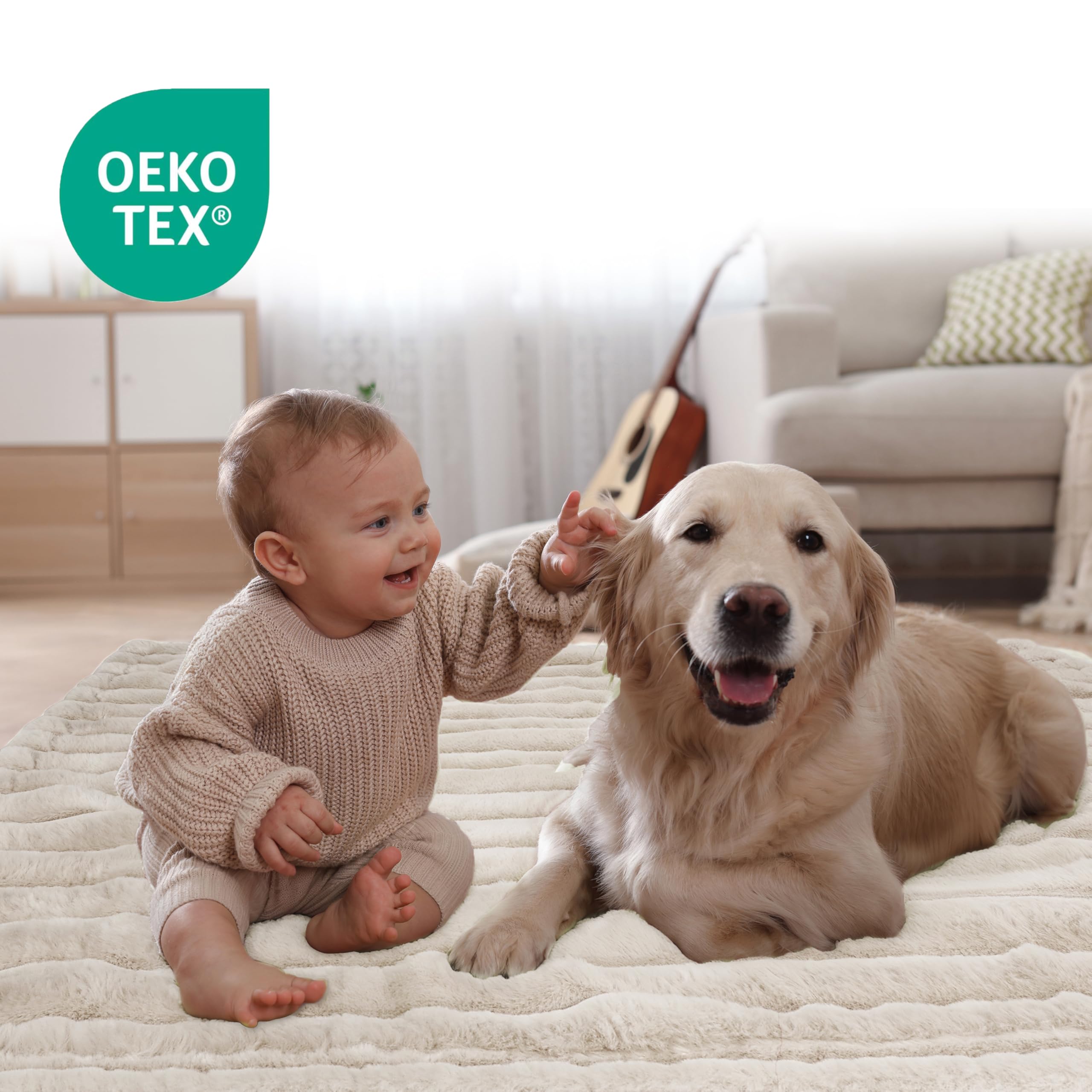 ZAKAPAWS durable stitching protects furniture from daily wear and tear.