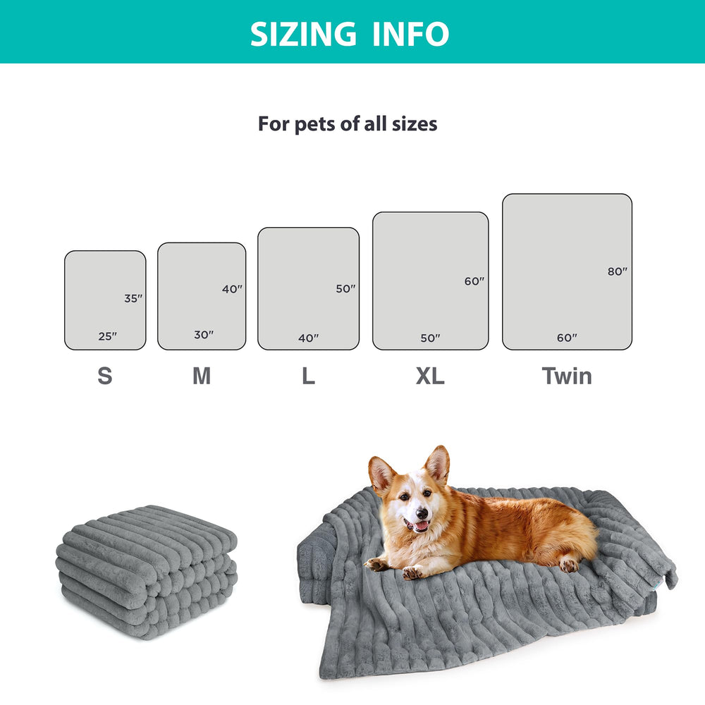 ZAKAPAWS machine-washable dog blanket ready for cold-water cleanup.