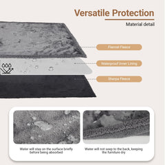 ZAKAPAWS reversible design shows two comfy sides for versatility.