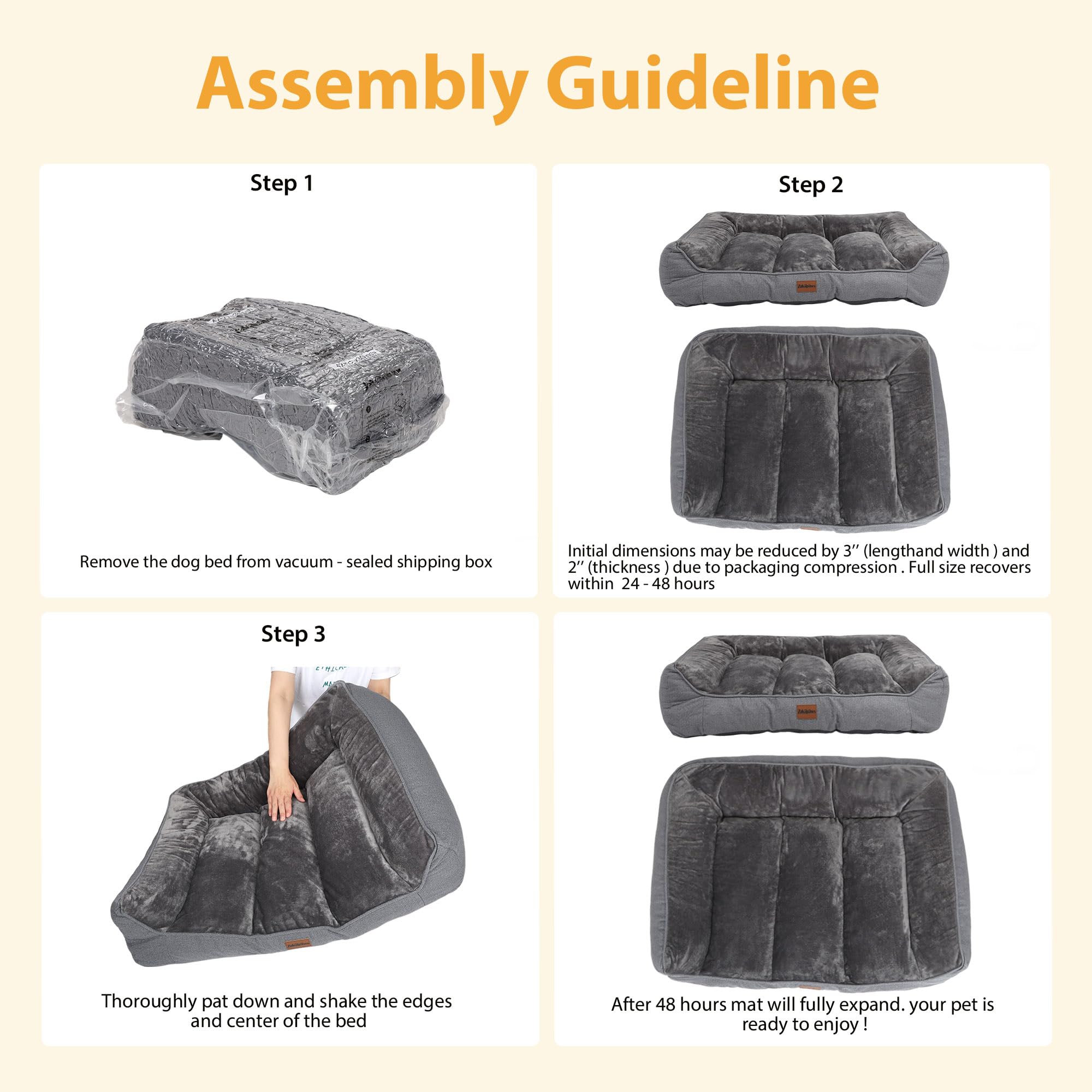 ZAKAPAWS waterproof lining protecting foam from spills and accidents