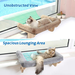 Zakkart cat-perch hammock design emphasizes orthopedic-inspired lounging.