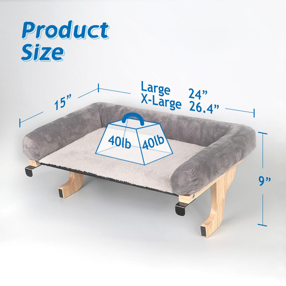 Zakkart Cat Perch machine-washable-bed simplifies cleanup after nap time