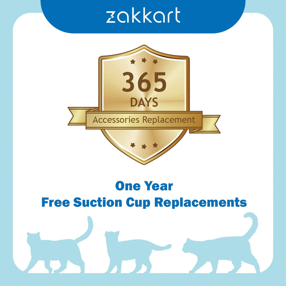 Zakkart cat window perch medium size fits large cats and kittens.