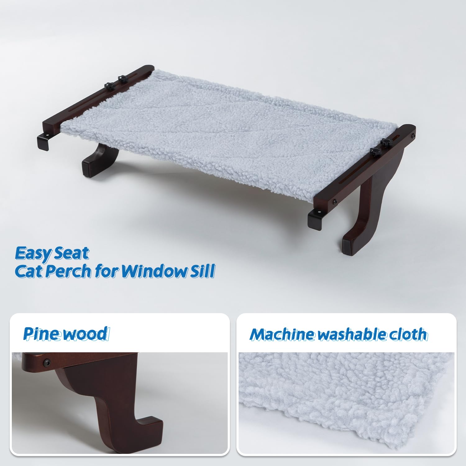 Zakkart Easy Seat Cat Perch image guides window requirement checks and safe placement