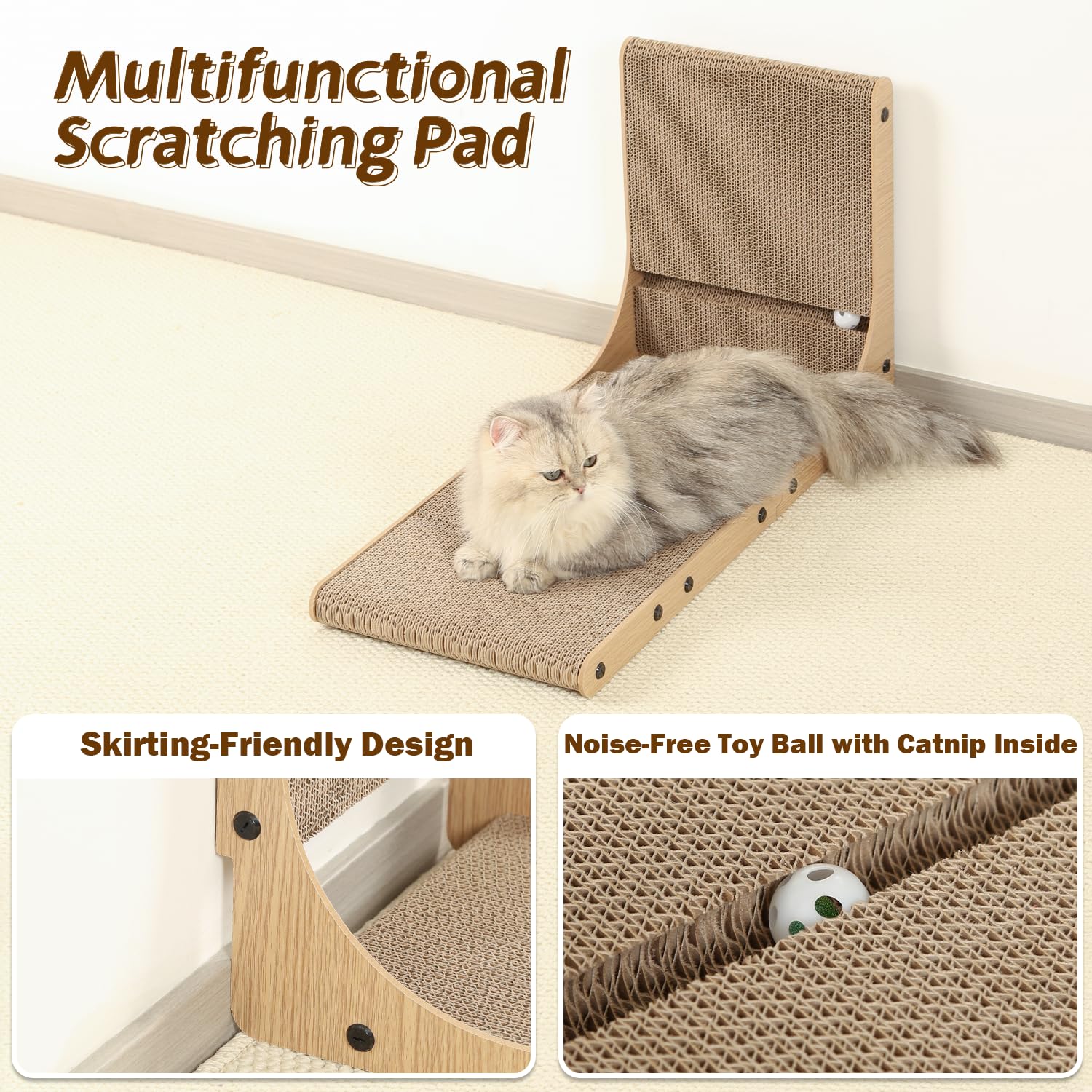 Zakkart eco-friendly cardboard material highlighting sustainability.